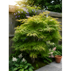 Javor dlaňolistý (Acer palmatum) ´EMERALD LACE´ - výška 40-60 cm, kont. C1,5L